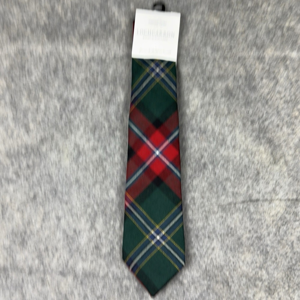 Men's National Tartan Modern Wool Tie - Made in UK / Scotland by Lochcarron